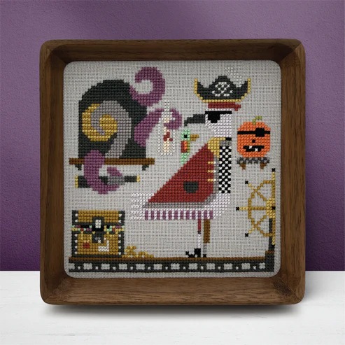 Trick or Tweet - Percy - Halloween Cross Stitch Pattern