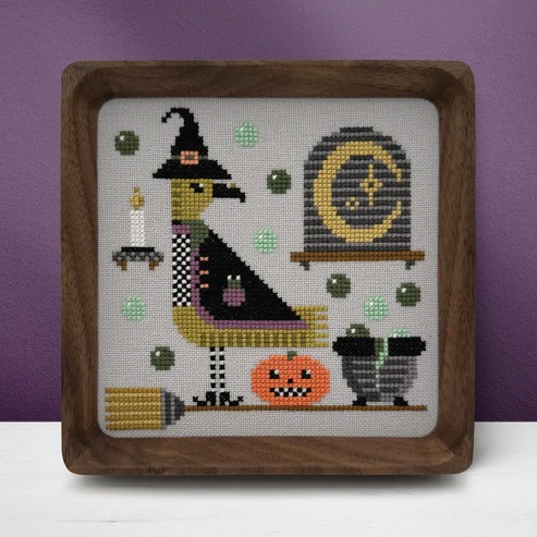 Trick or Tweet - Willa - Halloween Cross Stitch Pattern