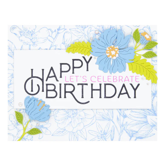 Happy Birthday Celebrate - Press Plate