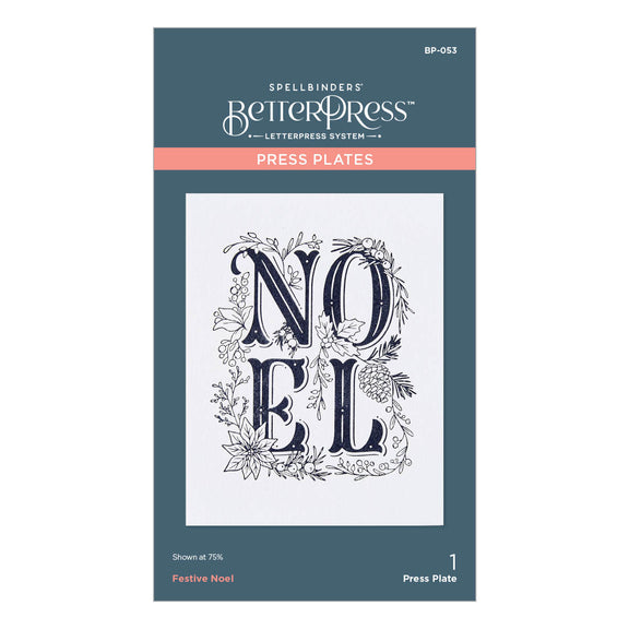 Festive Noel - Press Plate