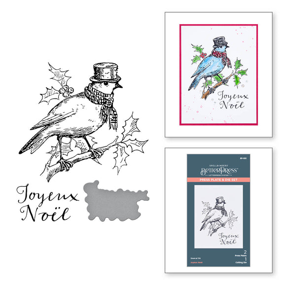 Joyeux Noel - Press Plate & Die Set 