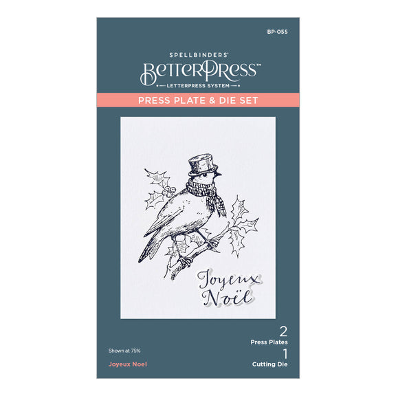 Joyeux Noel - Press Plate & Die Set 