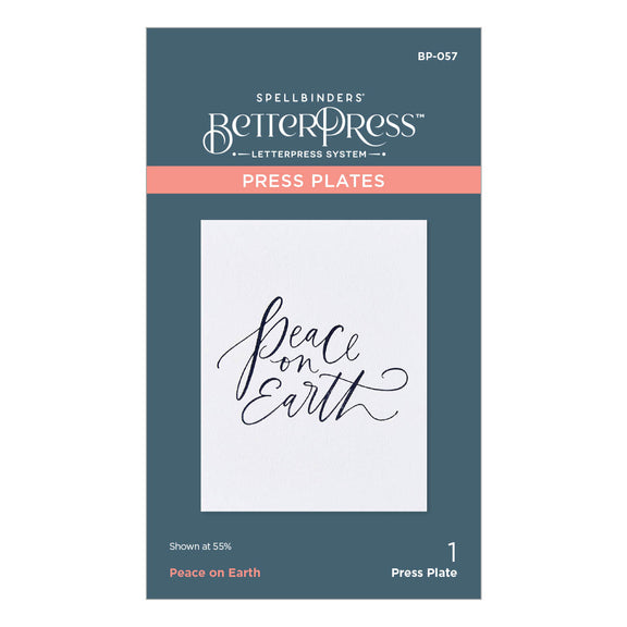 Peace on Earth - Press Plate