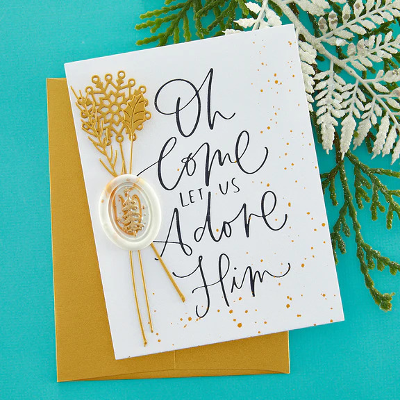 Let Us Adore Him - Press Plate 