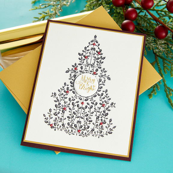 Holly Tree - Press Plate & Die Set 