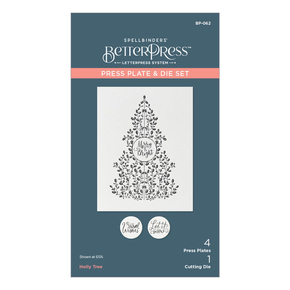 Holly Tree - Press Plate & Die Set 