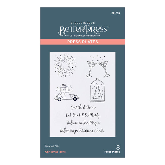 Christmas Icons - Press Plate Die
