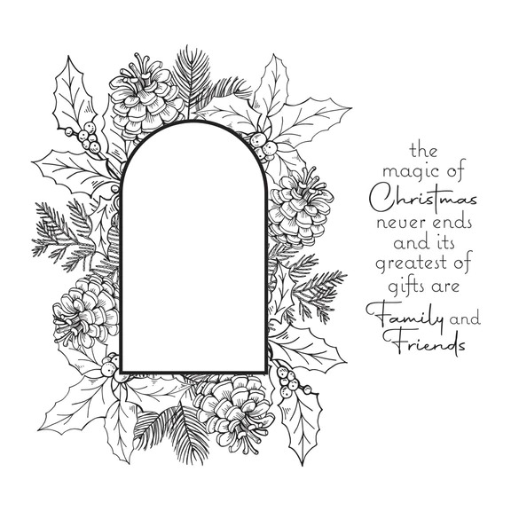 Magic of Christmas Frame - Press Plates 