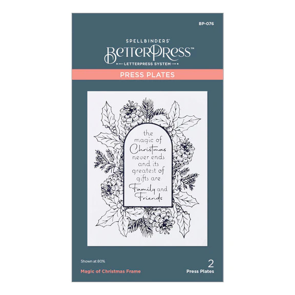 Magic of Christmas Frame - Press Plates 