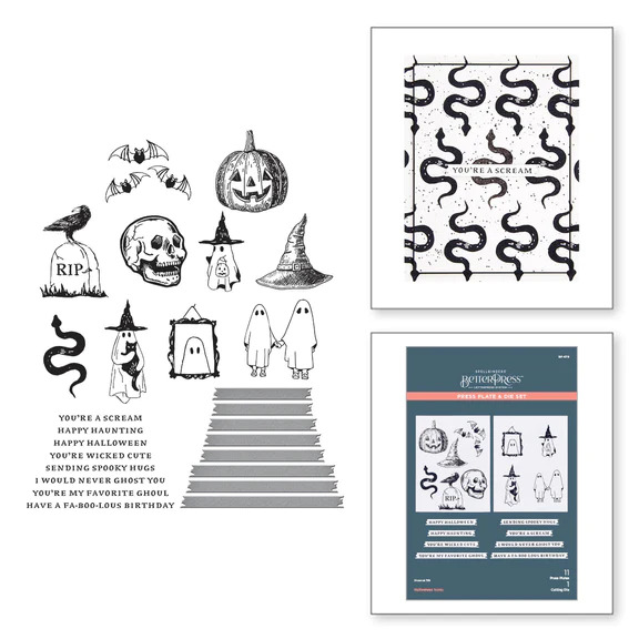 Halloween Icons - Press Plate & Die Set