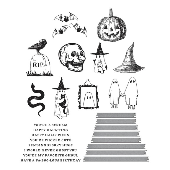 Halloween Icons - Press Plate & Die Set