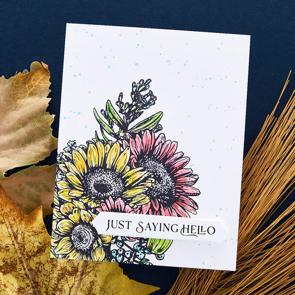 Fancy Sentiment Strips -  Press Plate & Die Set