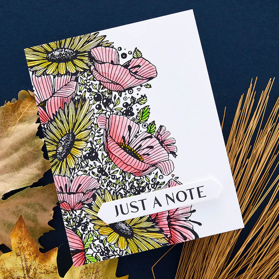 Sunflower Border - Press Plate