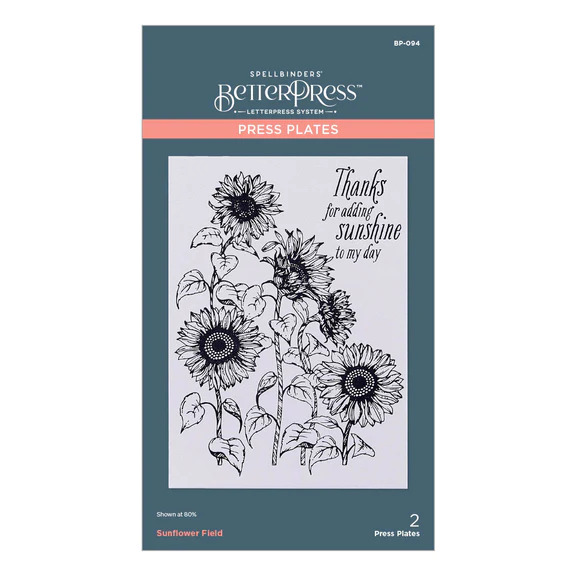 Sunflower Field - Press Plate