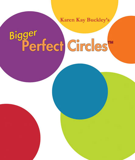 Bigger Perfect Circles - Applique Quilt Block Template