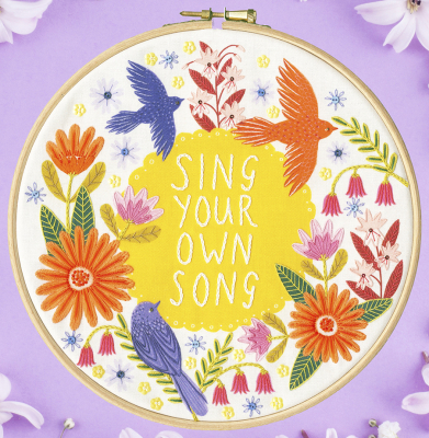 Sing Your Own Song - Lee Foster Wilson - Embroidery Kit