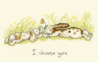 I Choose You - Anita Jeram - Cross Stitch Kit