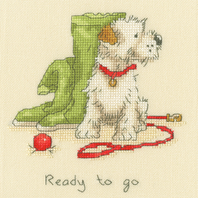 Ready to Go - Anita Jeram - Cross Stitch Kit