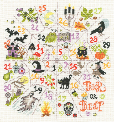 Countdown to Halloween - Cross Stitch Kit