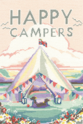 Vintage Camping - Cross Stitch Kit