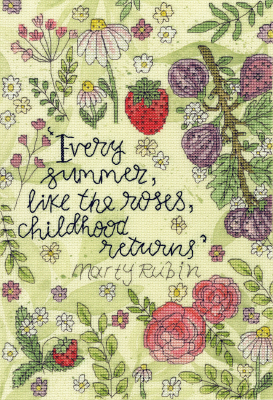 Roses of Summer - Chloe's Chateau - Cross Stitch Kit