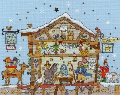 Cut Thru Nativity - Christmas Cross Stitch Kit