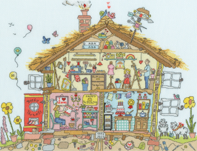 Craft Home - Cut Thru Collection - Cross Stitch Kit