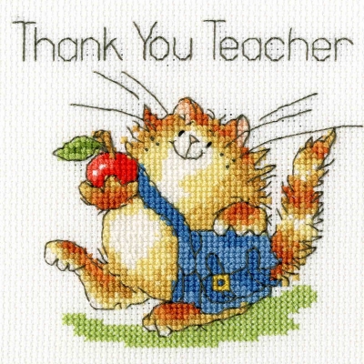 An Apple for Teacher - Cross Stitch Kit