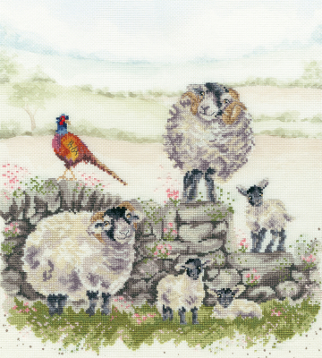 Green Pastures - Hannah Dale - Cross Stitch Kit