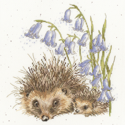 Love & Hedgehugs - Hannah Dale - Cross Stitch Kit