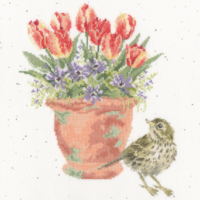 The Meadow Pipit - Cross Stitch Kit