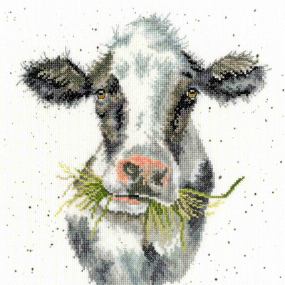 Milk Maid - Wrendale by Hannah Dale - Cross Stitch Kit