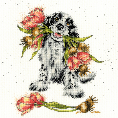 Blooming With Love - Hannah Dale - Cross Stitch Kit