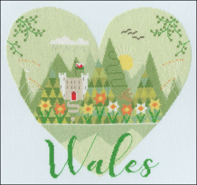Heart of Wales - Cross Stitch Kit