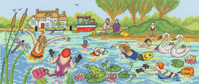Lakeside Fun - Julia Rigby - Cross Stitch Kit