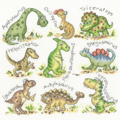 Raar! by Kate Garrett - Cross Stitch Kit