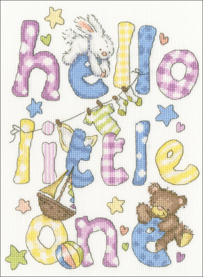 Hello Little One - Cross Stitch Kit