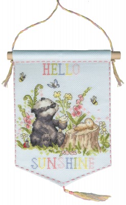 Hello Sunshine - Kate Garrett - Cross Stitch Kit