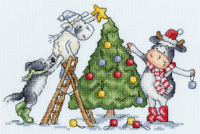 Reach For the Star - Christmas Cross Stitch Kit