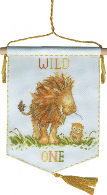 Wild One - Kate Garrett - Cross Stitch Kit