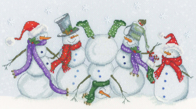 Frosty Frolics - Christmas Cross Stitch Kit