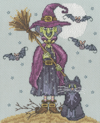 All Hallow's Magic - Halloween Cross Stitch Kit