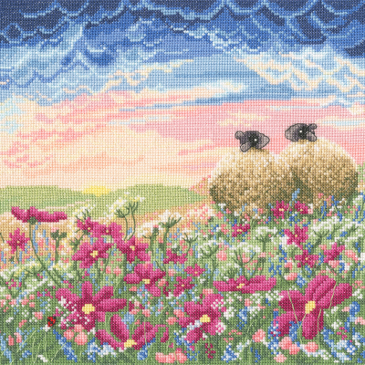 Ladybird in the Meadow - Cross Stitch Kit