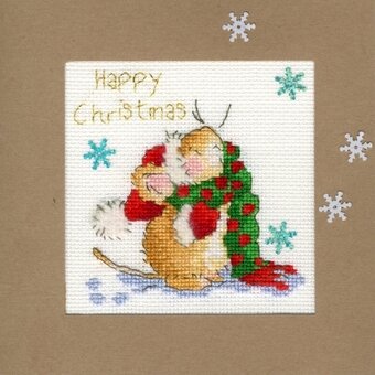 Counting Snowflakes Christmas Card Kit - Margaret Sherry