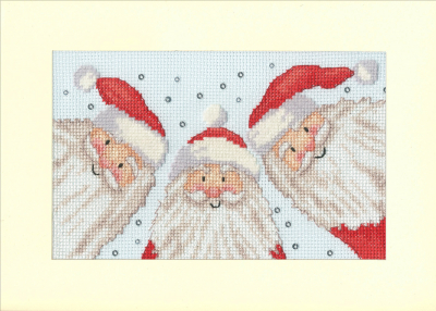 Santa Selfie - Christmas Cross Stitch Kit