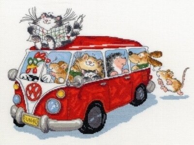 Are We There Yet? Margaret Sherry - Cross Stitch Kit