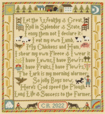 The Farmer's Prayer - Moira Blackburn - Cross Stitch Kit
