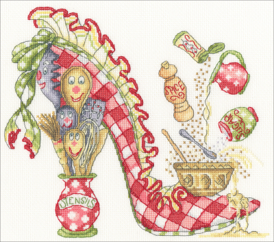 Sugar & Spice - Shoe Art - Cross Stitch Kit