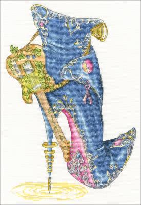 Blues & Sole - Shoe Art - Cross Stitch Kit