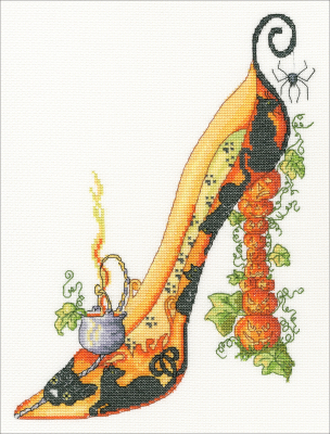 Hubble Bubble - Sally King - Halloween Cross Stitch Kit